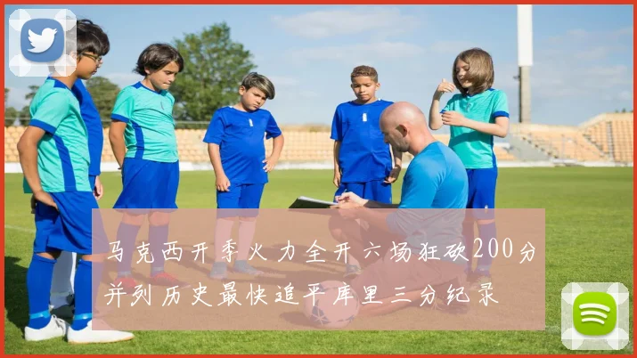 马克西开季火力全开六场狂砍200分并列历史最快追平库里三分纪录